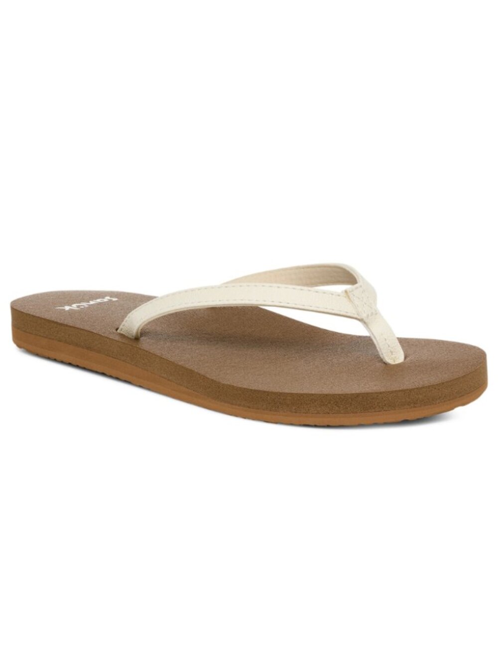 Sanuk Women's Yoga Joy II Flip Flop - White